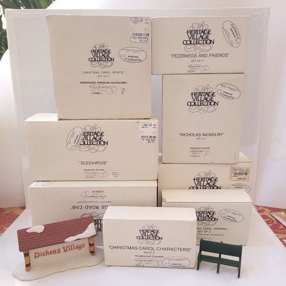 Heritage Village Collection Dickens Village Set